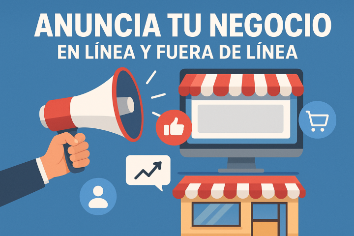Anuncia Tu Negocio en Línea y Fuera de Línea