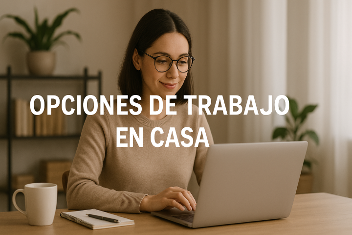 Opciones de Trabajo en Casa